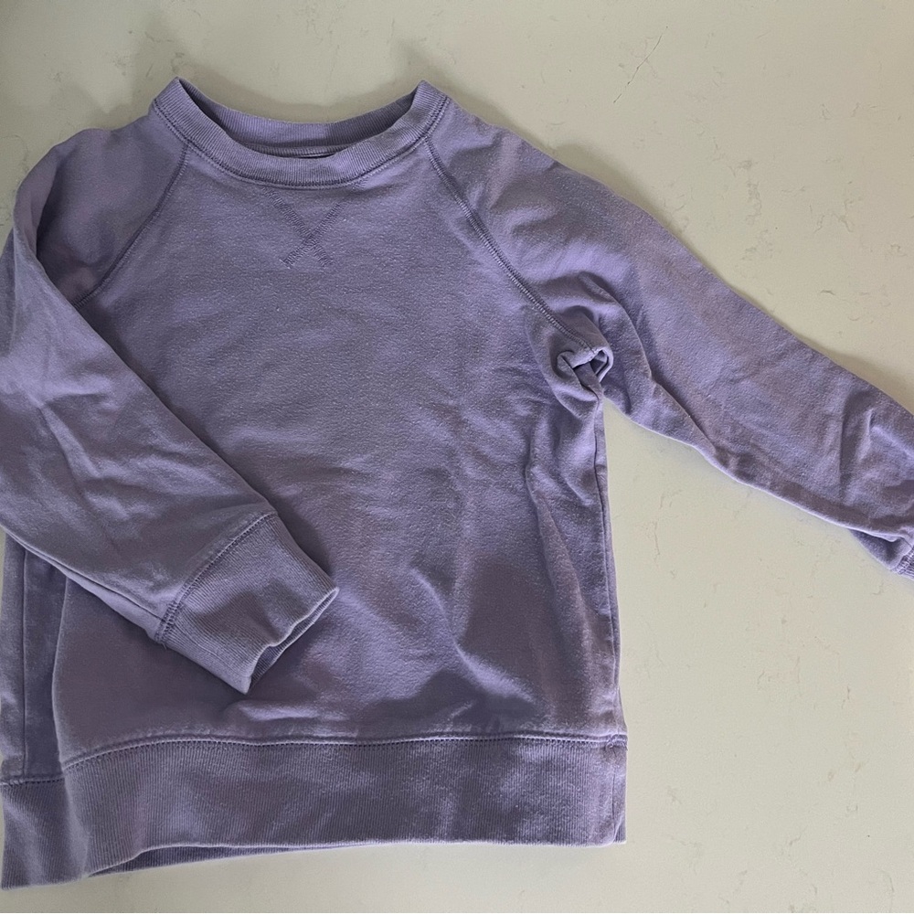 Primary Purple Long Sleeve Sweatshirt size 4T